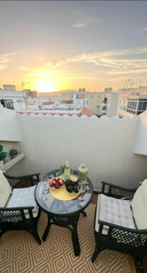 New City Penthouse near beach with sunny balcony